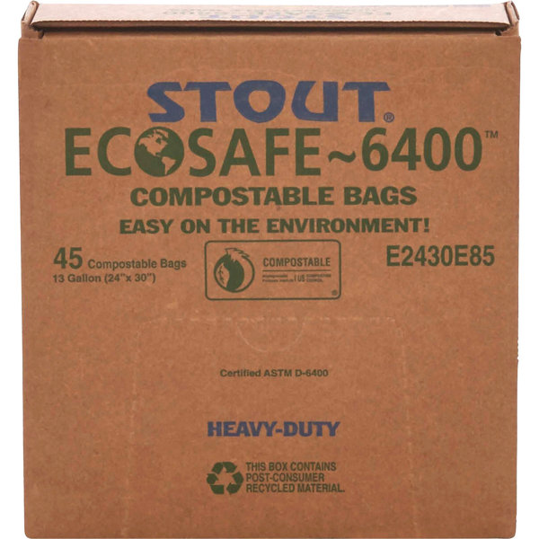 Stout Ecosafe6400 13 Gal. Compost Bags & Reviews Wayfair